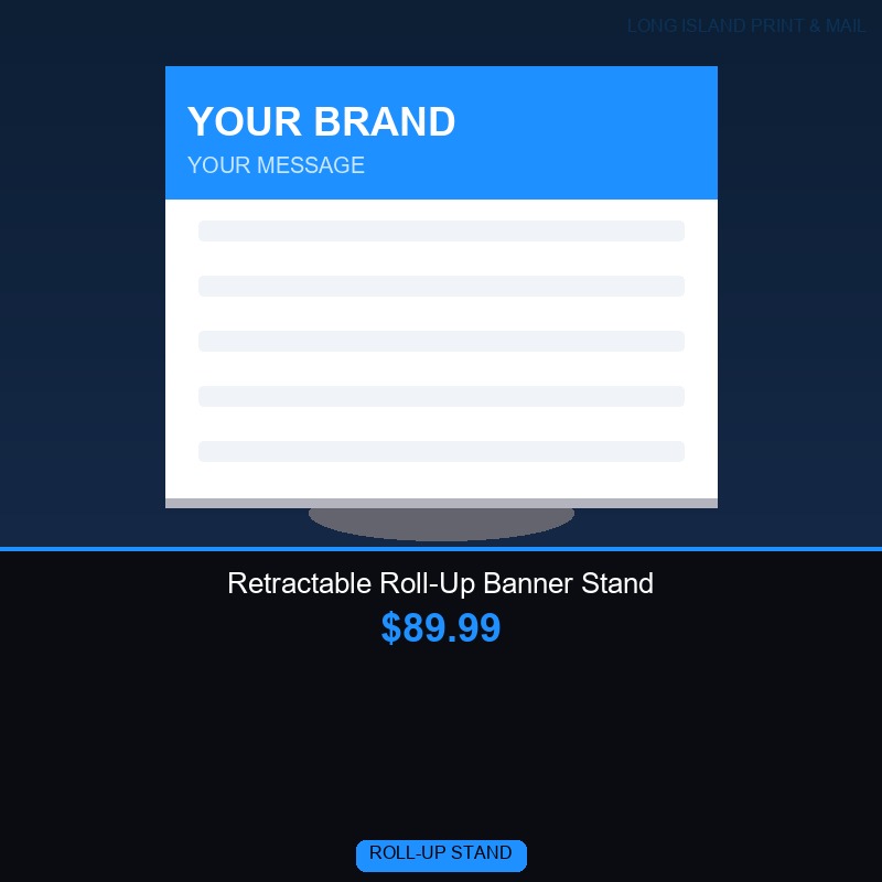 Retractable Roll-Up Banner Stand