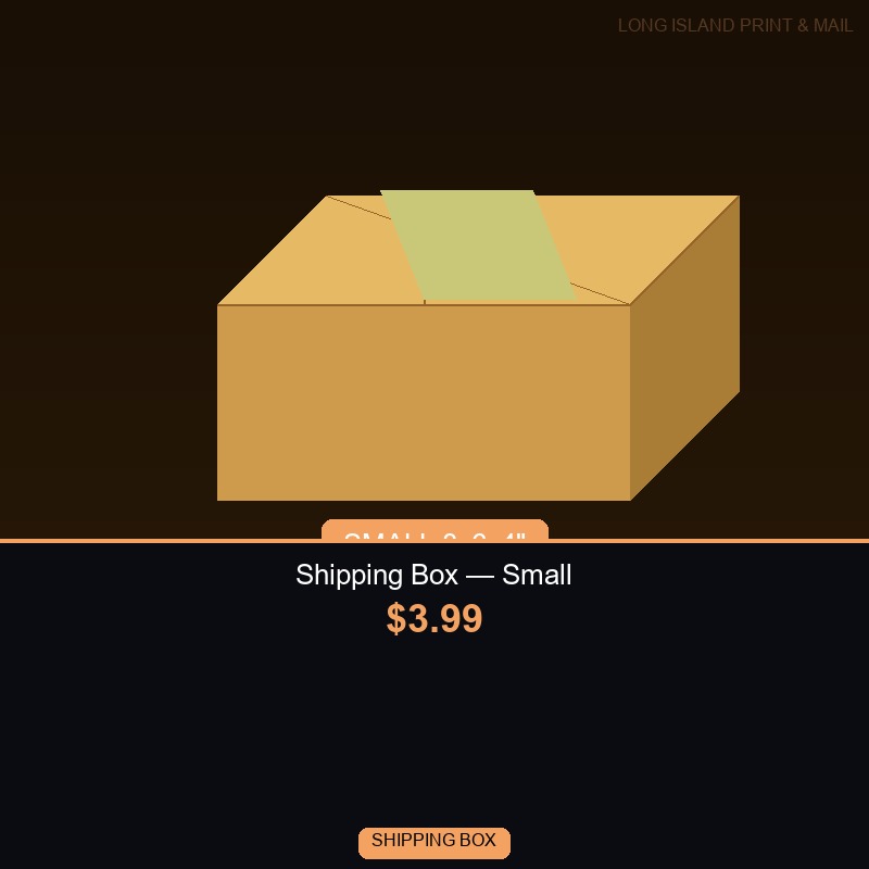 Shipping Box — Small
