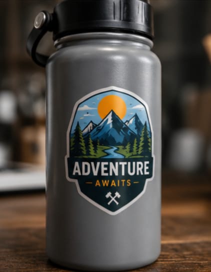 [LIPM-DCL-001] Adventure Bottle Decal