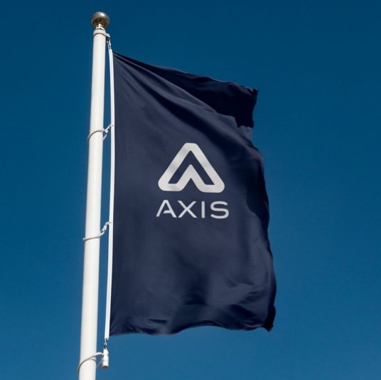 [LIPM-FLG-004] Corporate AXIS Logo Flag