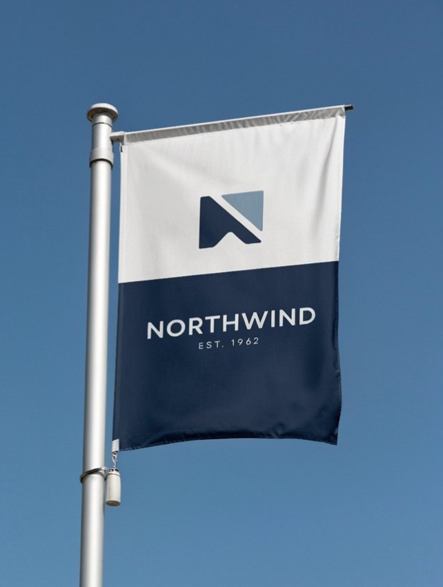 [LIPM-FLG-005] Corporate Northwind Heritage Flag