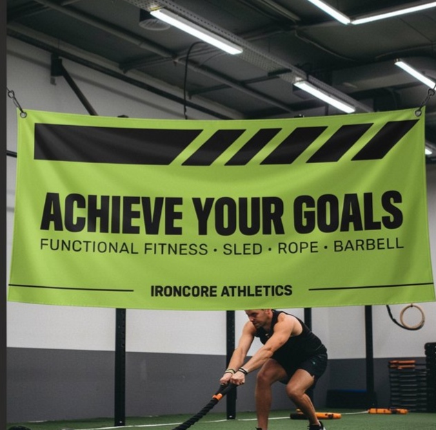 [LIPM-BAN-002] Fitness Achieve Goals Banner