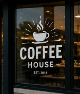 [LIPM-SGN-001] Window CoffeeHouse Neon Sign